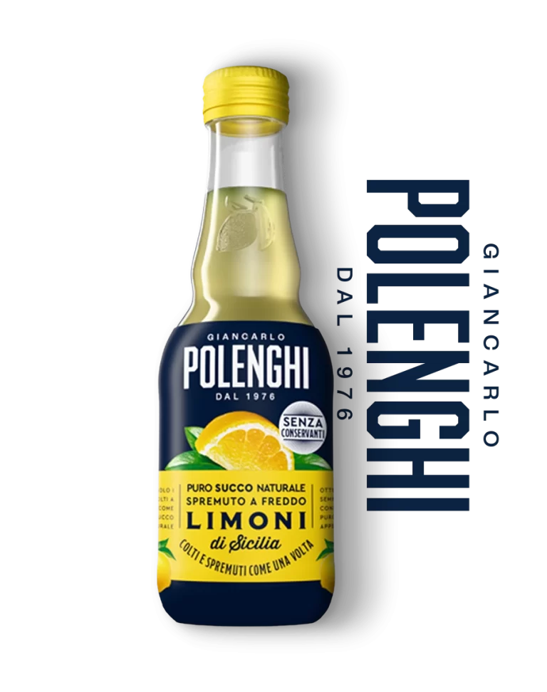 Giancarlo Polenghi: succo di limone 100% biologico