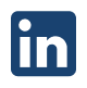 Il logo di LinkedIn, caratterizzato da lettere bianche su uno sfondo quadrato blu con angoli arrotondati.